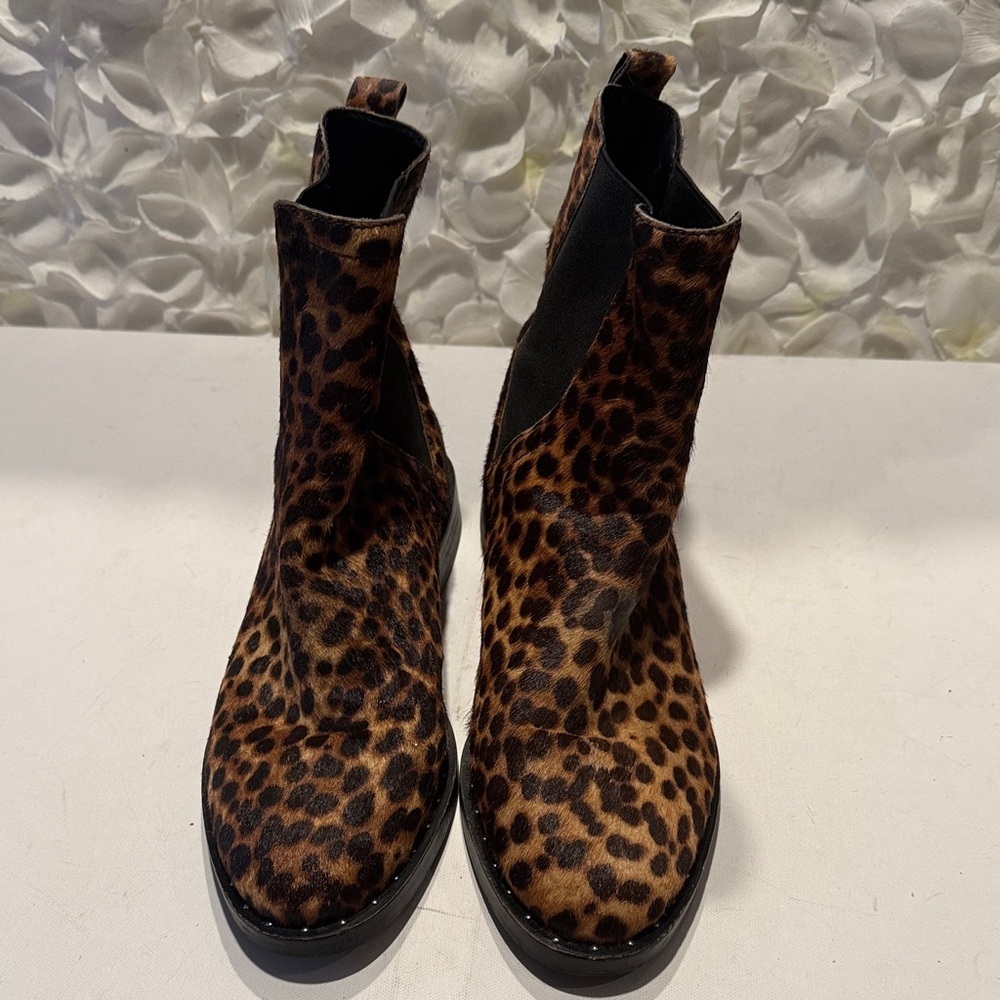 Rebecca Minkoff Animal Print Ankle Booties